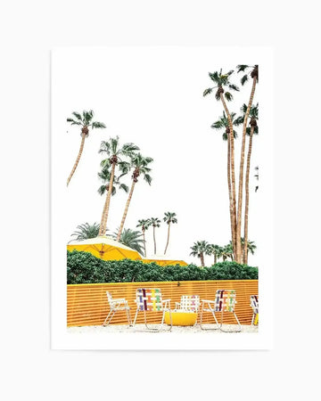 Palm Springs 323 Art Print art print, framed