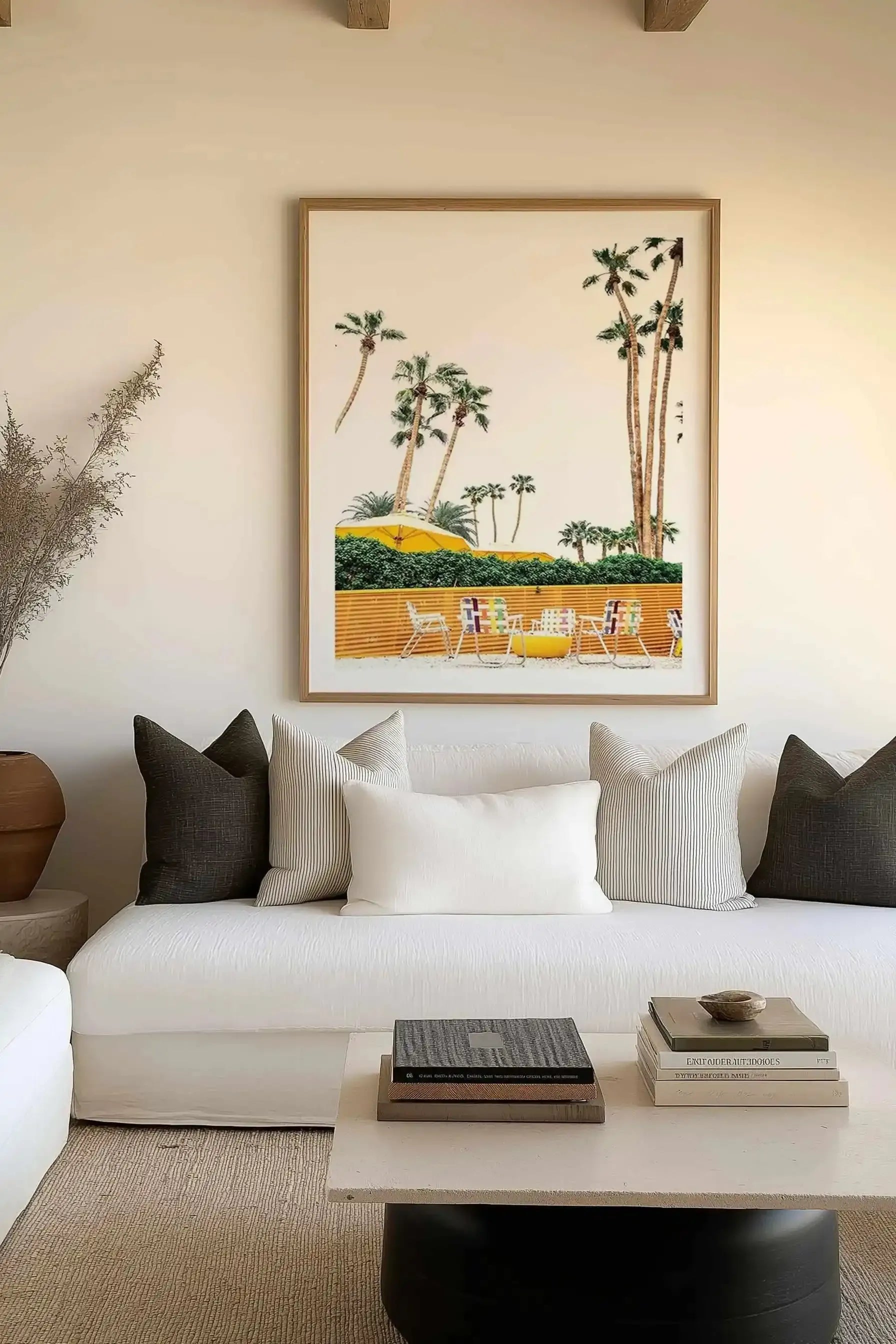 Palm Springs 323 Art Print from Olive et Oriel where you can shop wallpaper and artworks online