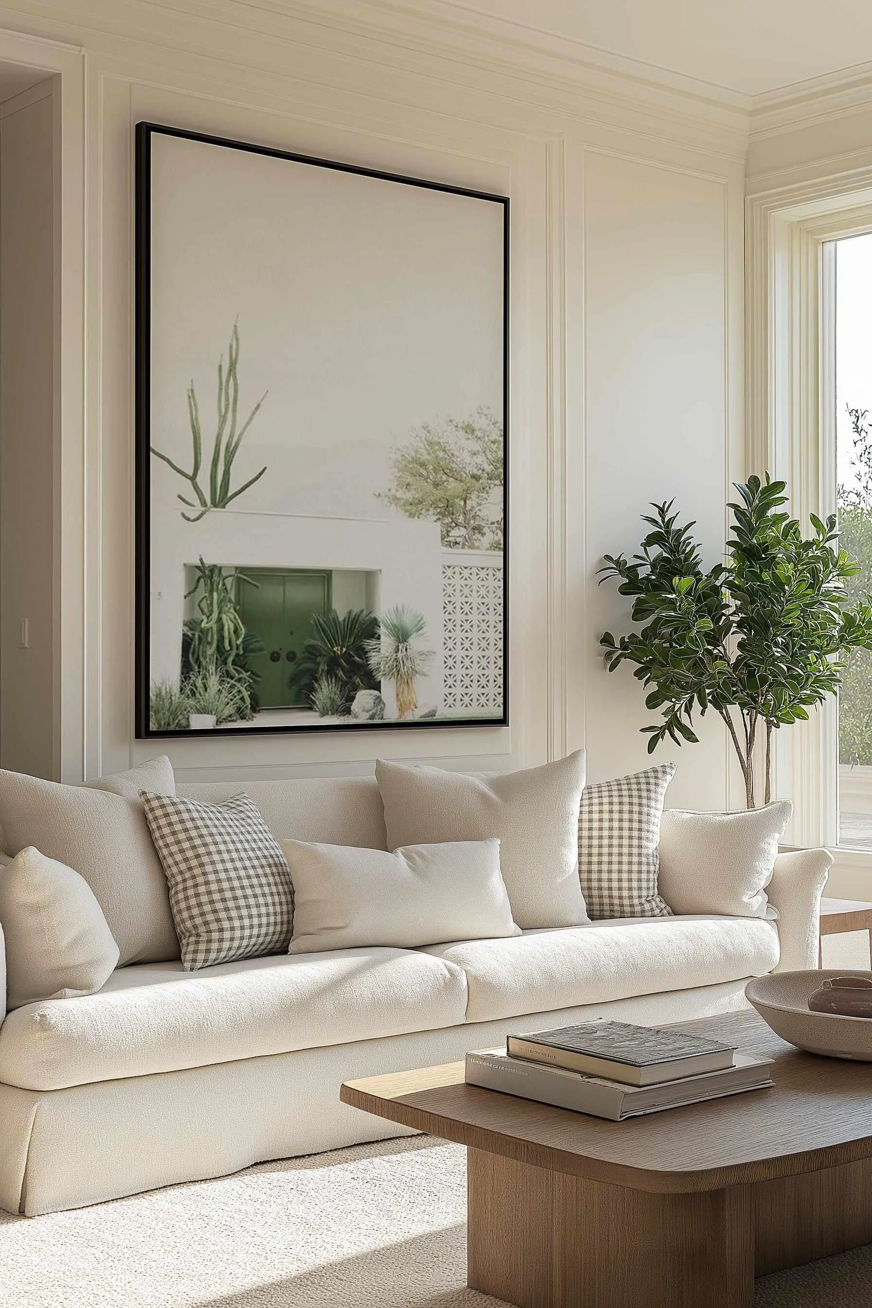 Palm Springs #75 | Framed Canvas from Olive et Oriel where you can shop wallpaper and artworks online