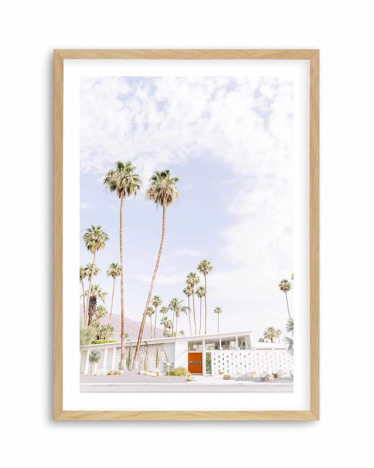 Palm Springs Bliss I Art Print from Olive et Oriel where you can shop wallpaper and artworks online