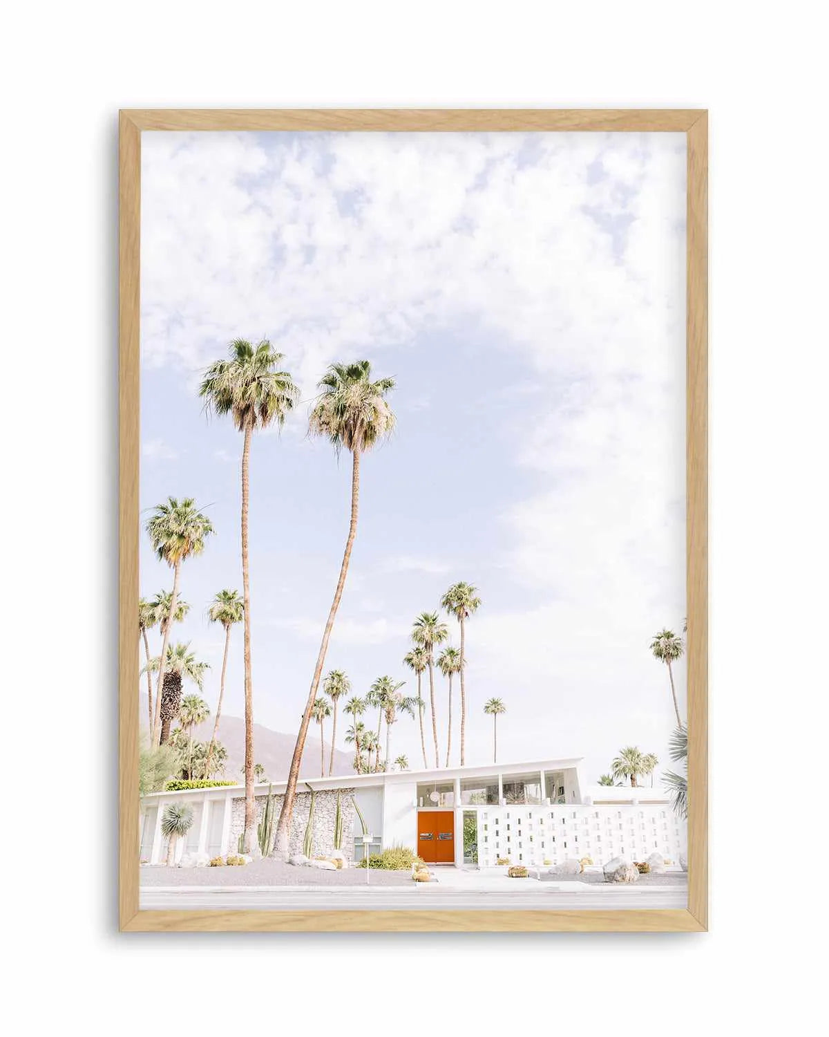 Palm Springs Bliss I Art Print from Olive et Oriel where you can shop wallpaper and artworks online
