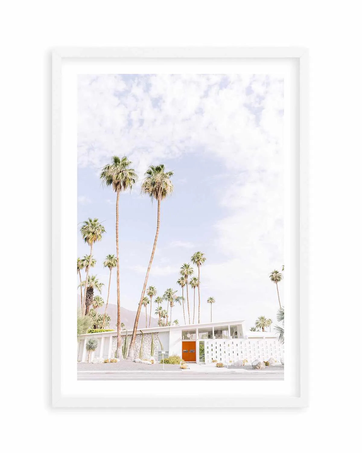 Palm Springs Bliss I Art Print from Olive et Oriel where you can shop wallpaper and artworks online