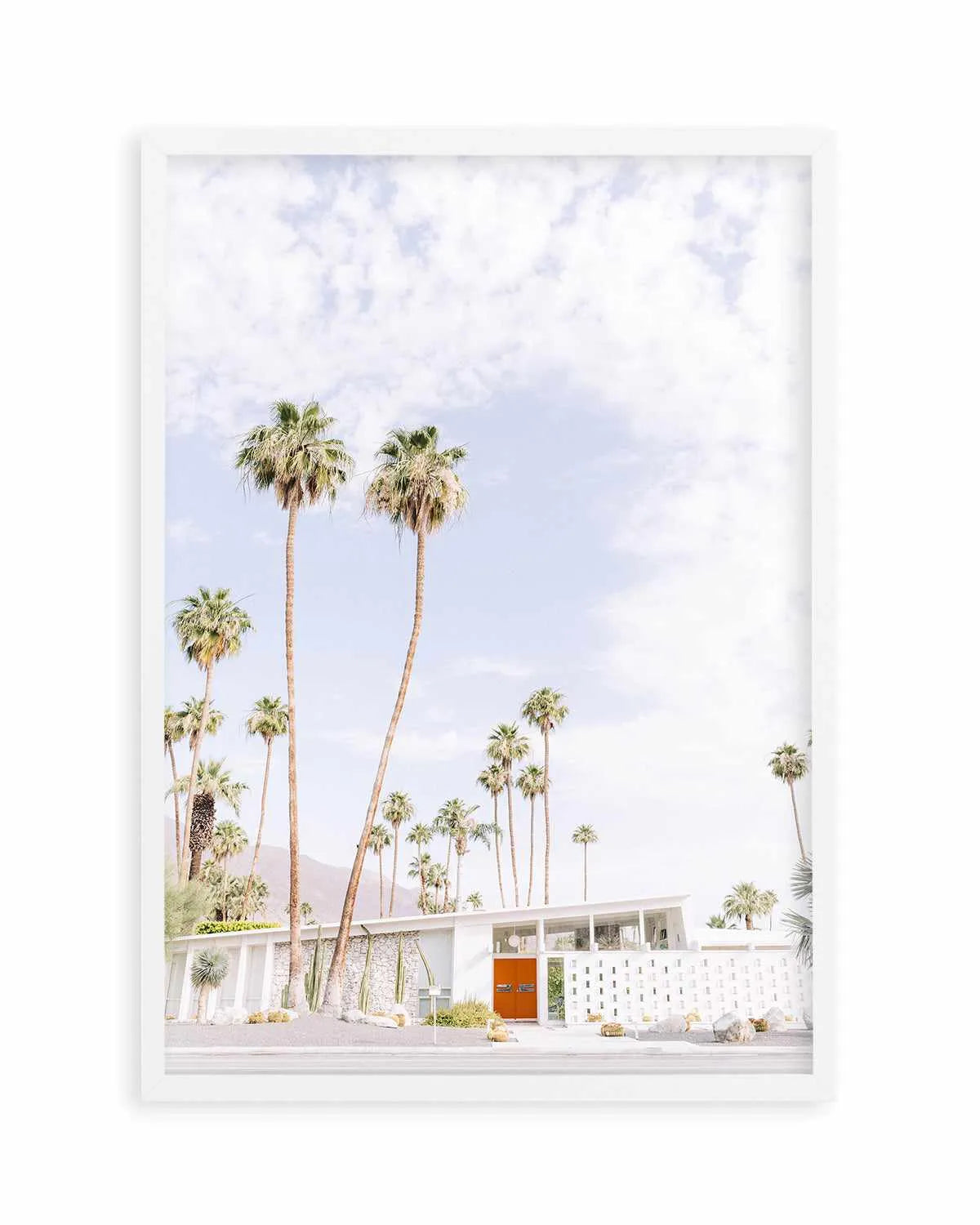 Palm Springs Bliss I Art Print from Olive et Oriel where you can shop wallpaper and artworks online