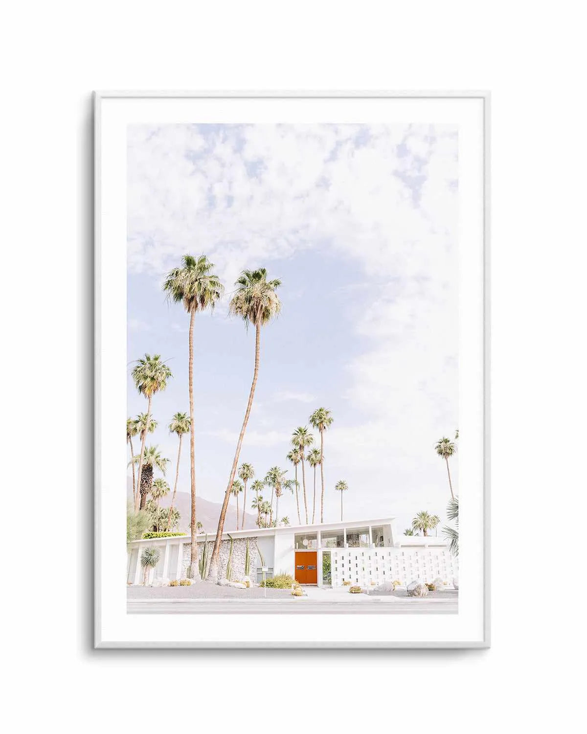 Palm Springs Bliss I Art Print from Olive et Oriel where you can shop wallpaper and artworks online