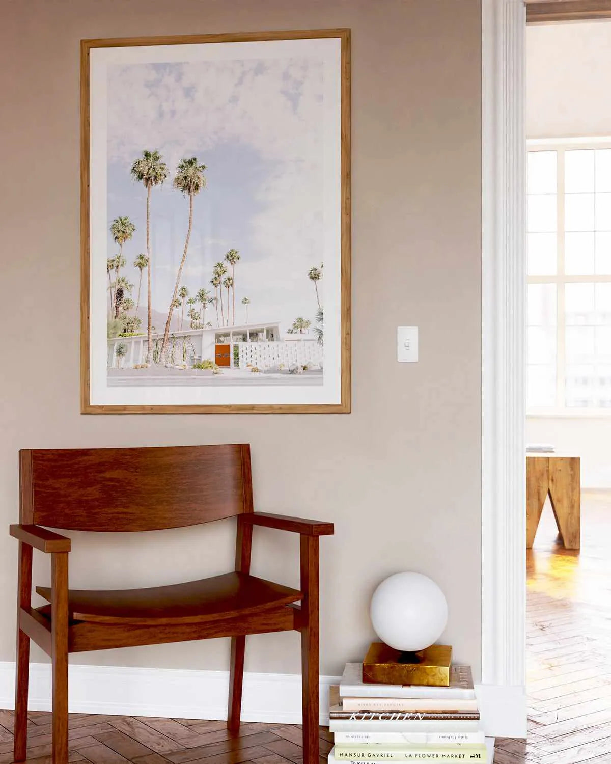 Palm Springs Bliss I Art Print from Olive et Oriel where you can shop wallpaper and artworks online