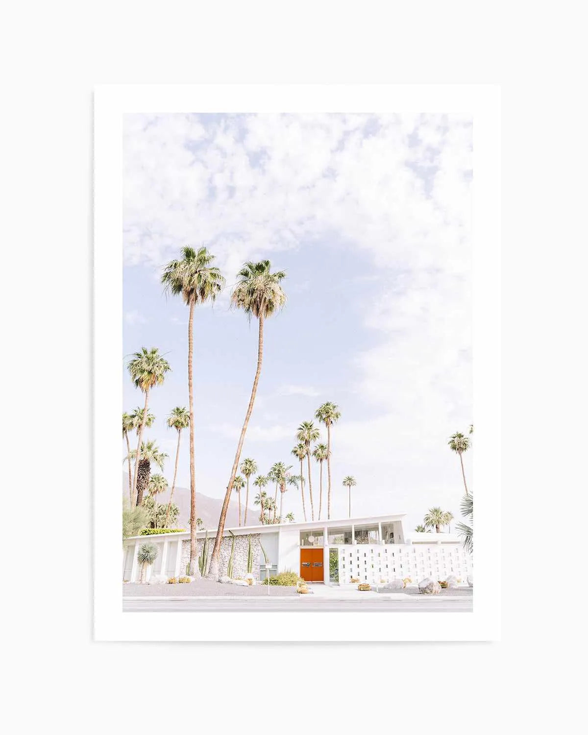 Palm Springs Bliss I Art Print from Olive et Oriel where you can shop wallpaper and artworks online