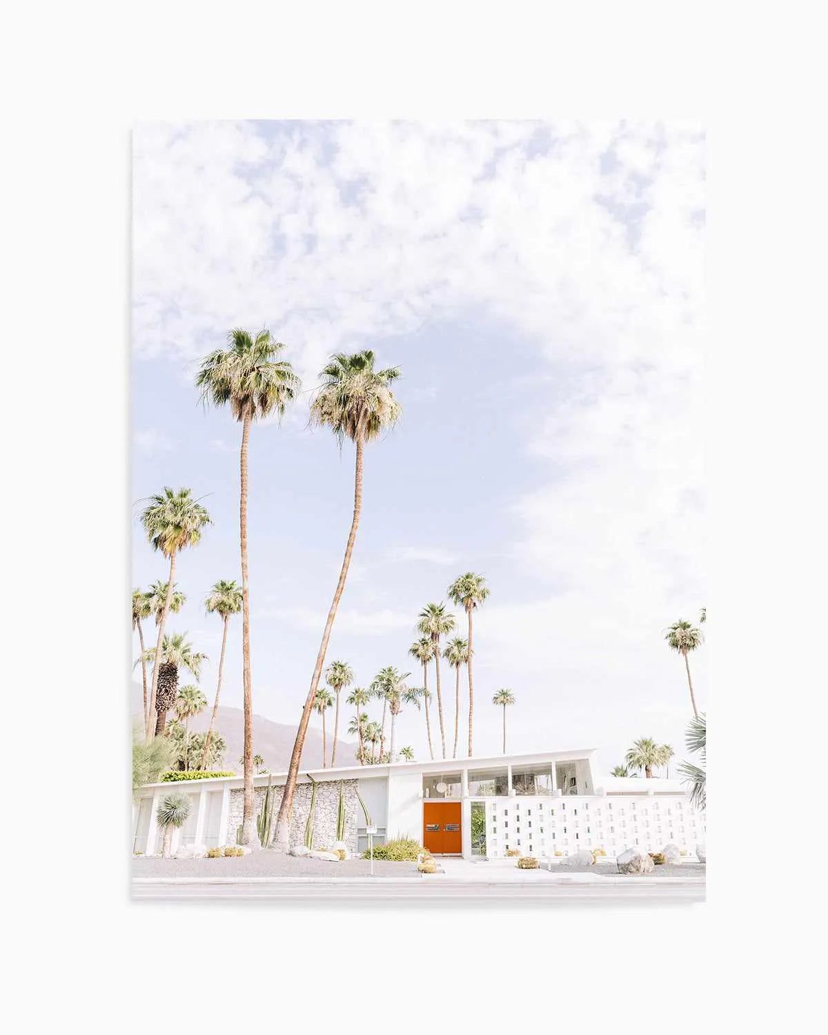 Palm Springs Bliss I Art Print from Olive et Oriel where you can shop wallpaper and artworks online