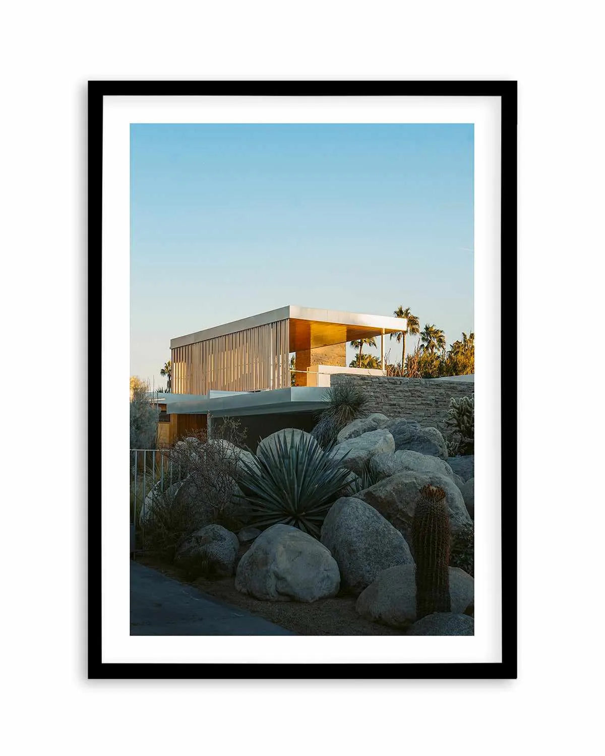 Palm Springs Condo by Finn Skagn Art Print from Olive et Oriel where you can shop wallpaper and artworks online