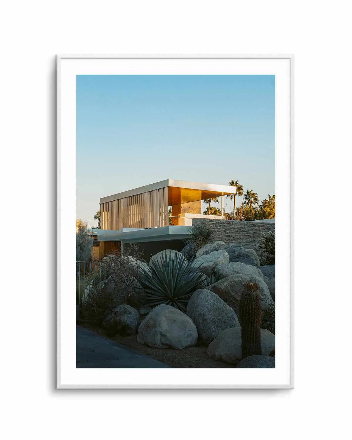 Palm Springs Condo by Finn Skagn Art Print from Olive et Oriel where you can shop wallpaper and artworks online