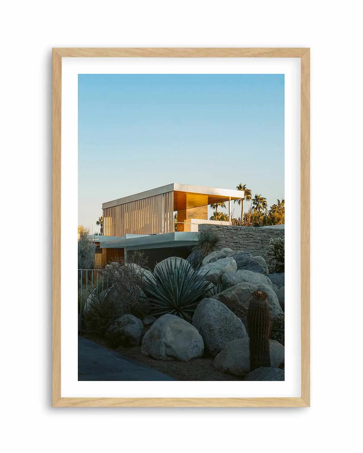 Palm Springs Condo by Finn Skagn Art Print from Olive et Oriel where you can shop wallpaper and artworks online