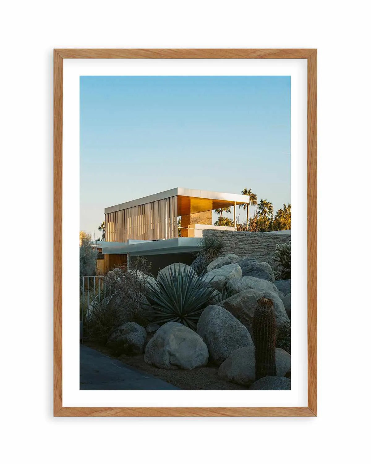 Palm Springs Condo by Finn Skagn Art Print from Olive et Oriel where you can shop wallpaper and artworks online
