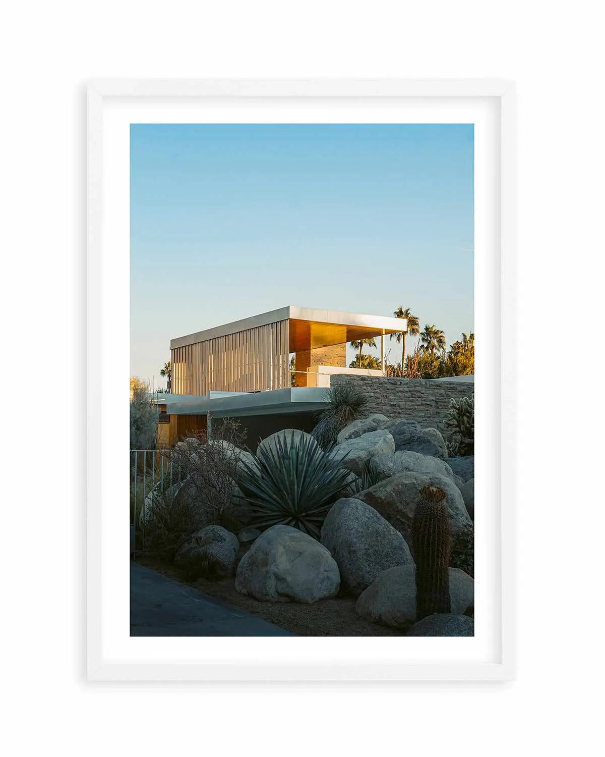 Palm Springs Condo by Finn Skagn Art Print from Olive et Oriel where you can shop wallpaper and artworks online