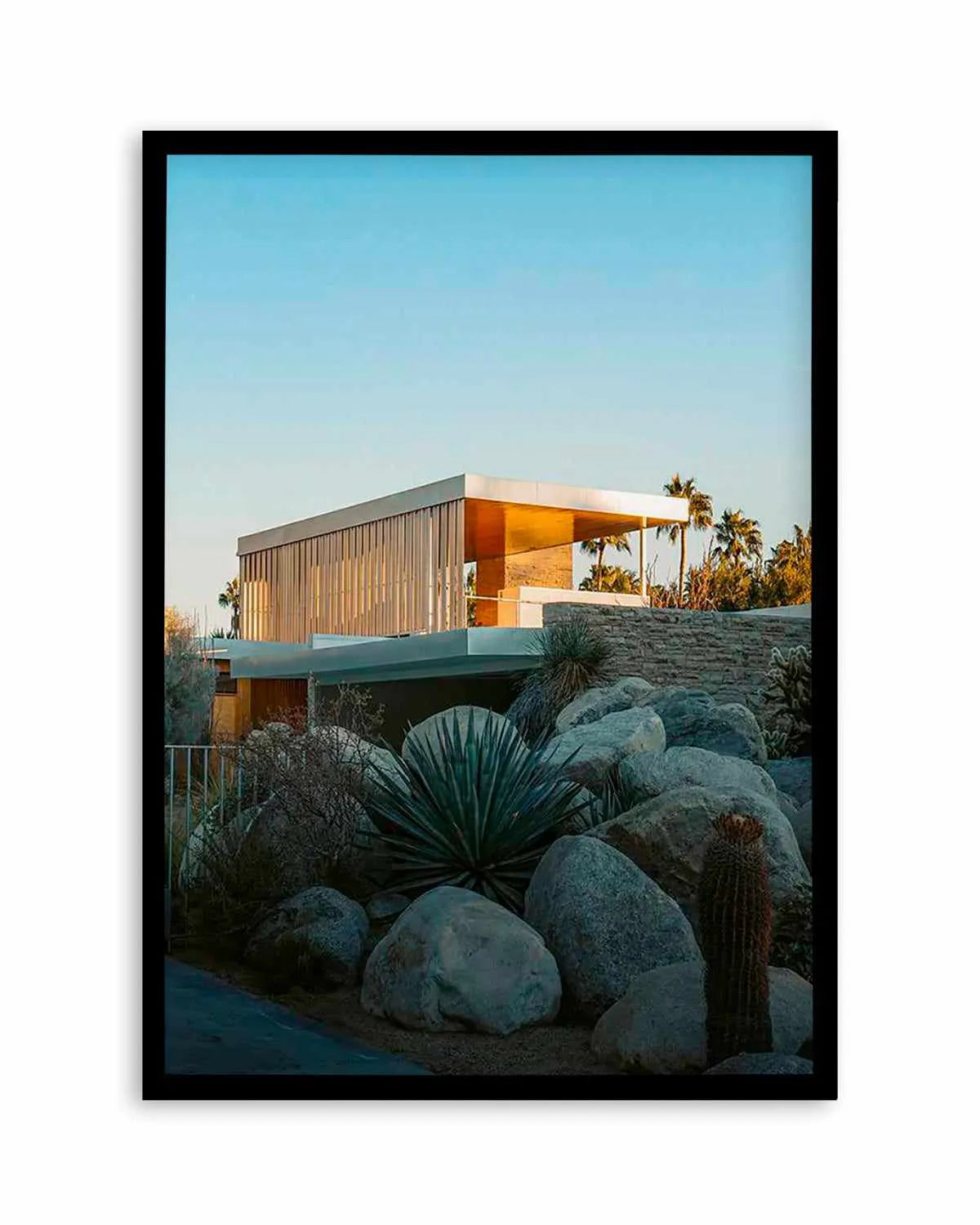 Palm Springs Condo by Finn Skagn Art Print from Olive et Oriel where you can shop wallpaper and artworks online