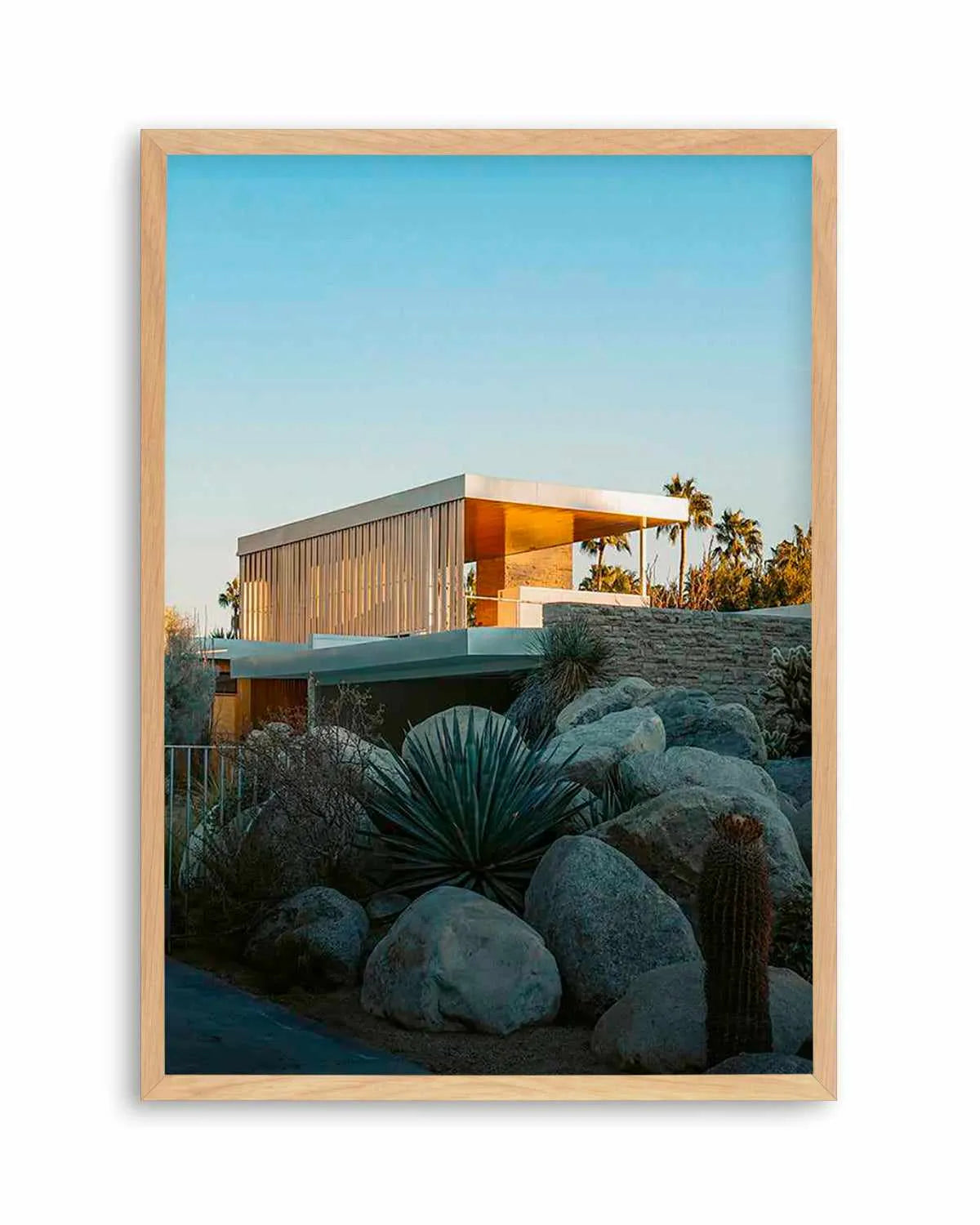 Palm Springs Condo by Finn Skagn Art Print from Olive et Oriel where you can shop wallpaper and artworks online