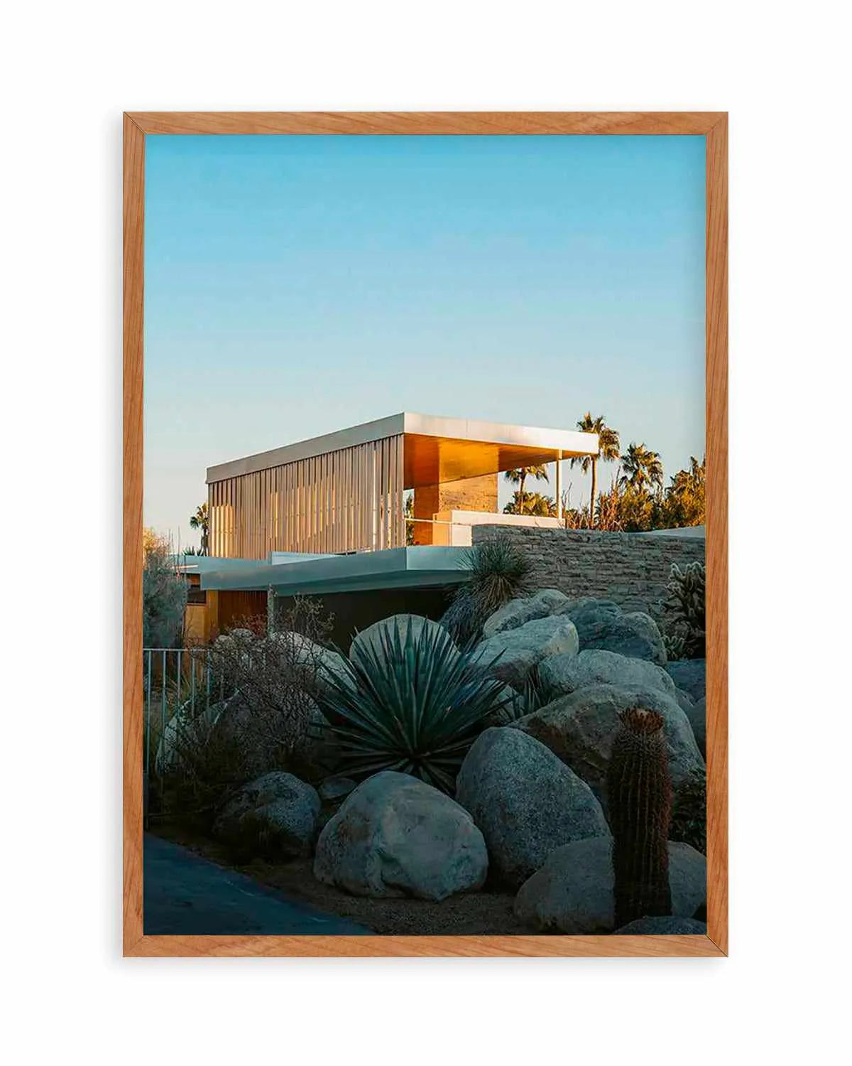 Palm Springs Condo by Finn Skagn Art Print from Olive et Oriel where you can shop wallpaper and artworks online
