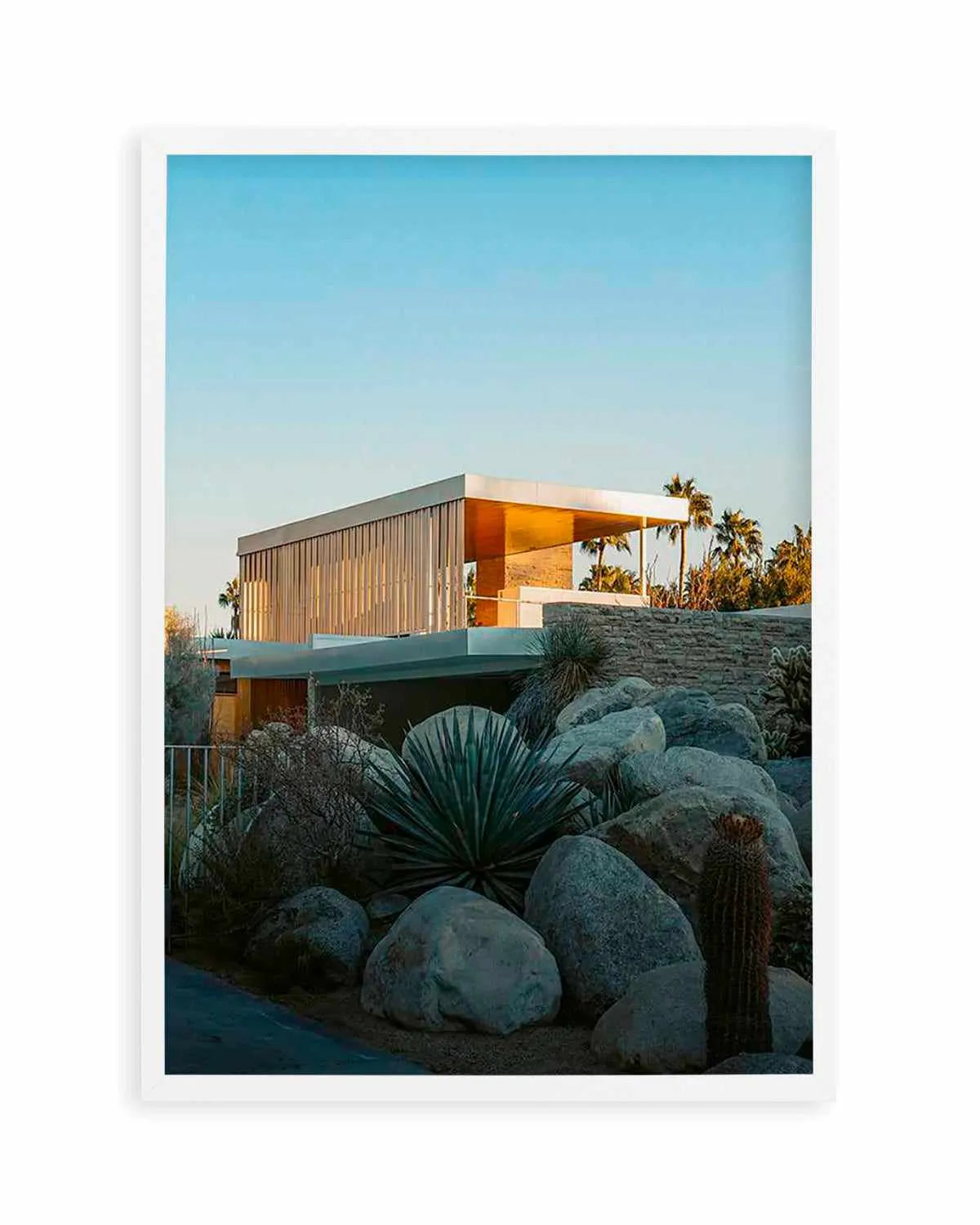 Palm Springs Condo by Finn Skagn Art Print from Olive et Oriel where you can shop wallpaper and artworks online