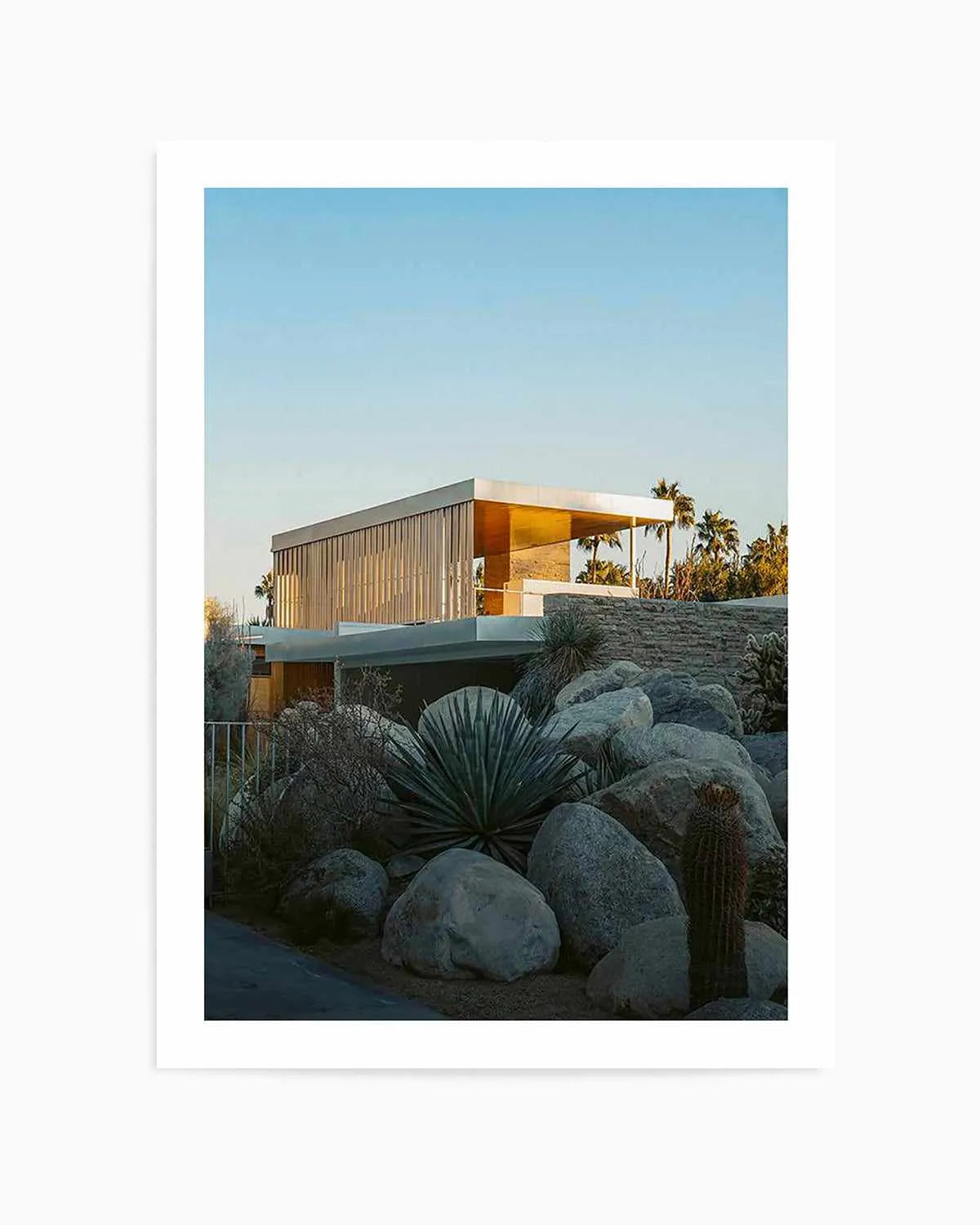 Palm Springs Condo by Finn Skagn Art Print from Olive et Oriel where you can shop wallpaper and artworks online