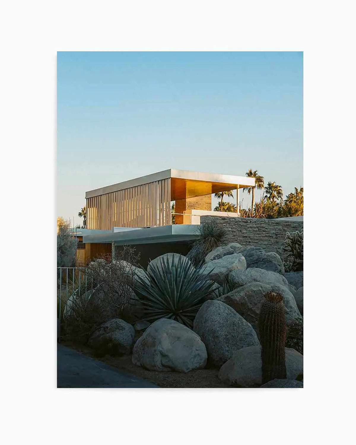 Palm Springs Condo by Finn Skagn Art Print from Olive et Oriel where you can shop wallpaper and artworks online