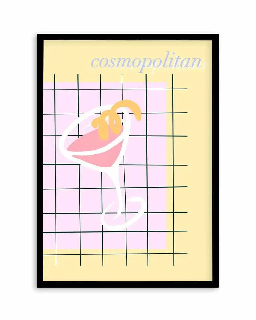 Palm Springs Cosmo Art Print from Olive et Oriel where you can shop wallpaper and artworks online