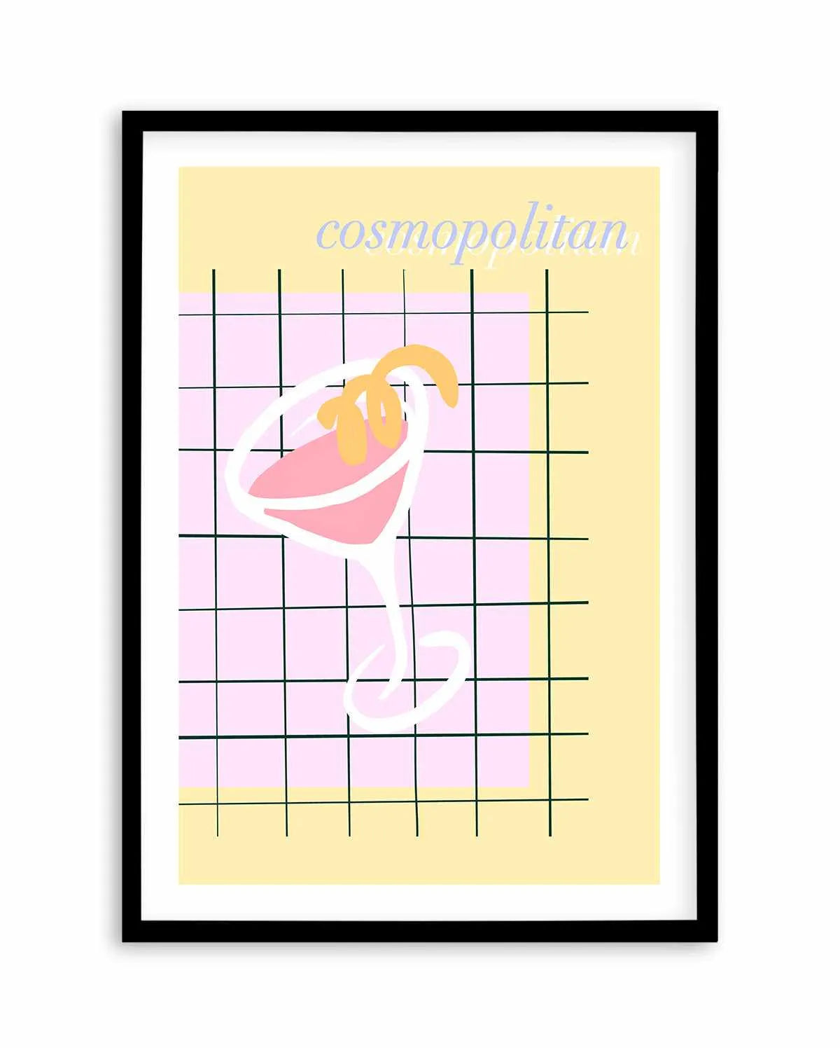 Palm Springs Cosmo Art Print from Olive et Oriel where you can shop wallpaper and artworks online