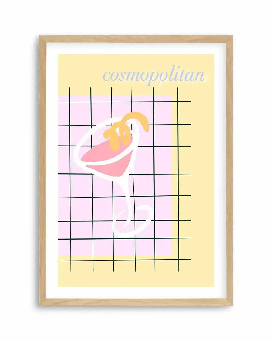 Palm Springs Cosmo Art Print from Olive et Oriel where you can shop wallpaper and artworks online