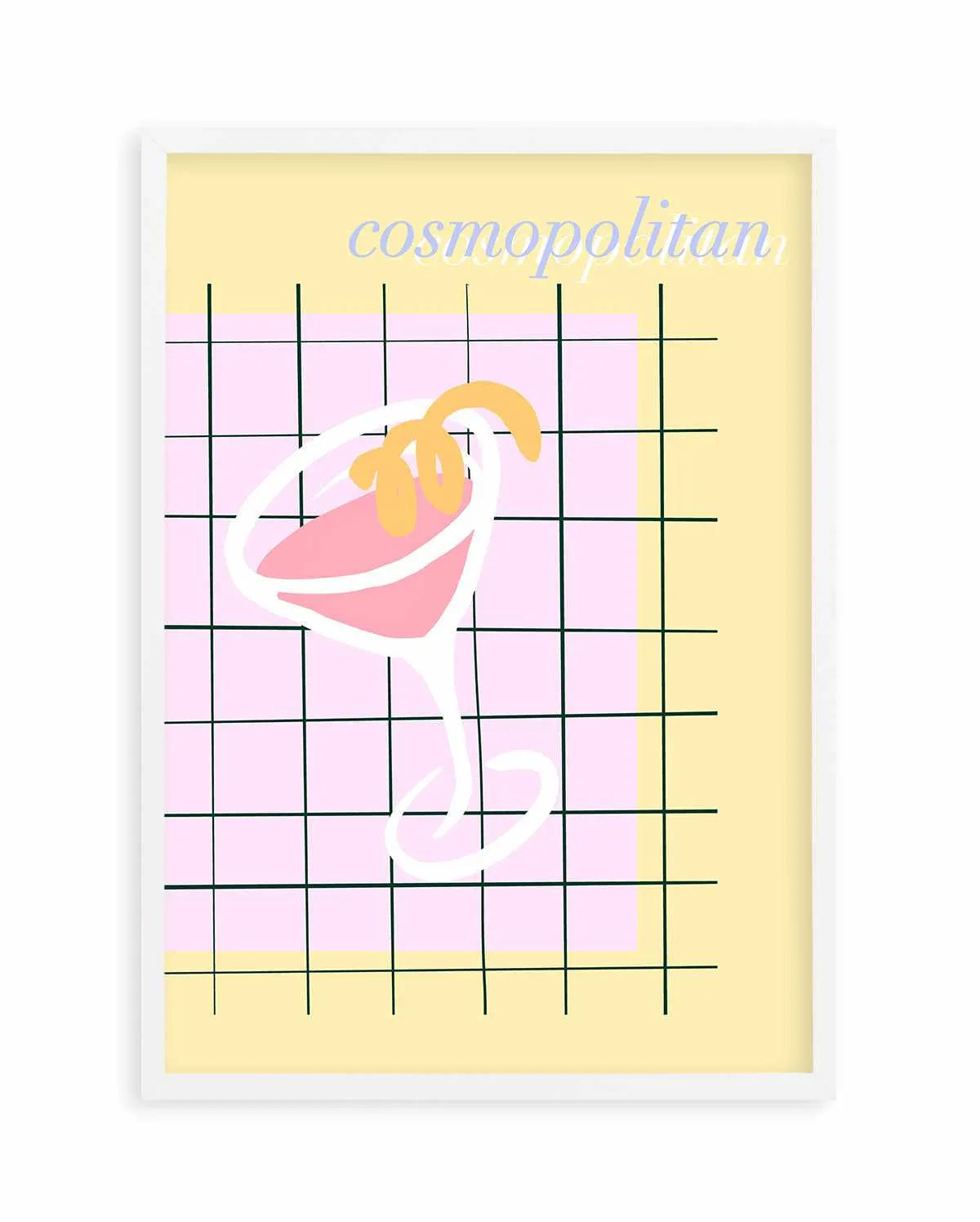 Palm Springs Cosmo Art Print from Olive et Oriel where you can shop wallpaper and artworks online