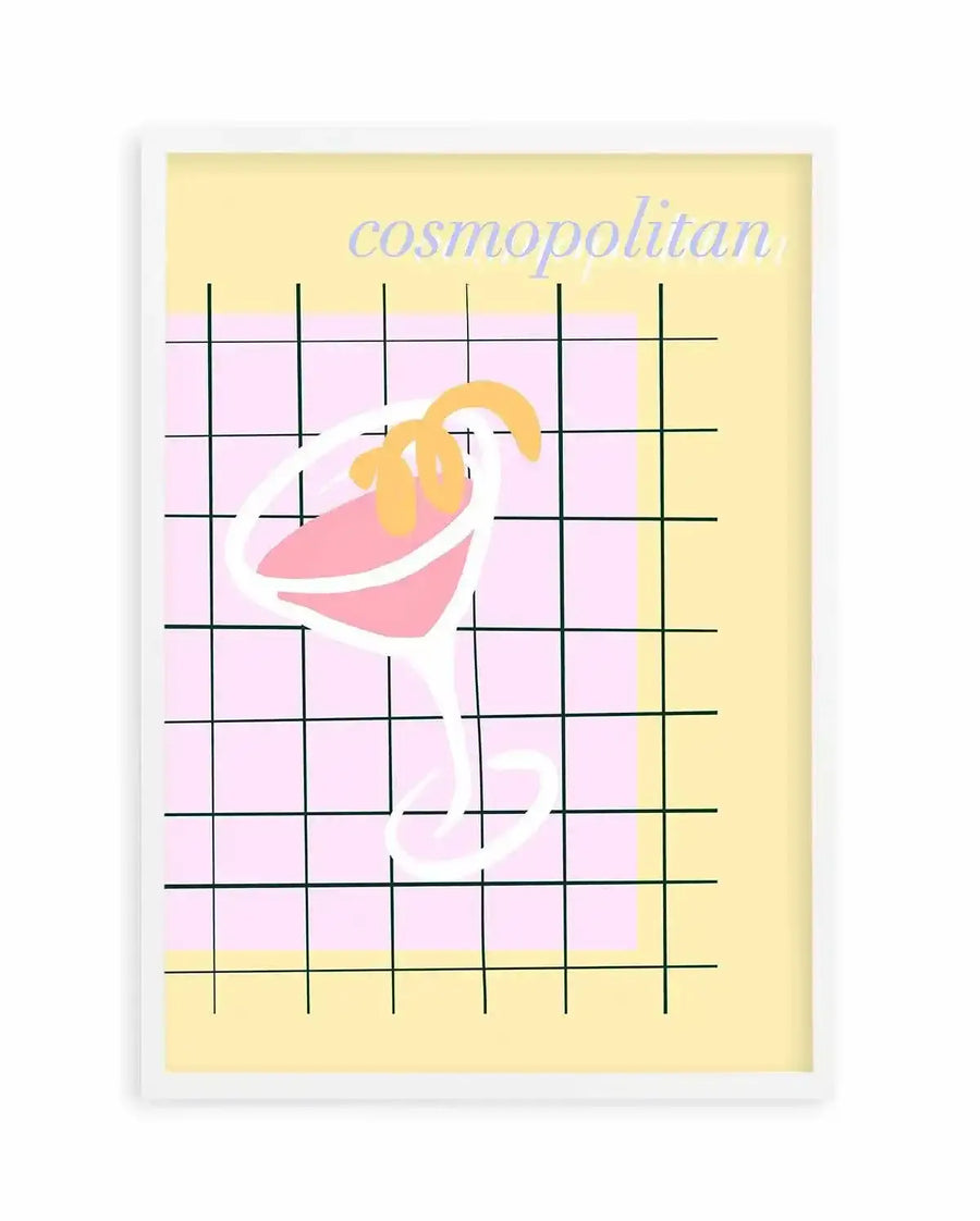Palm Springs Cosmo Art Print from Olive et Oriel where you can shop wallpaper and artworks online