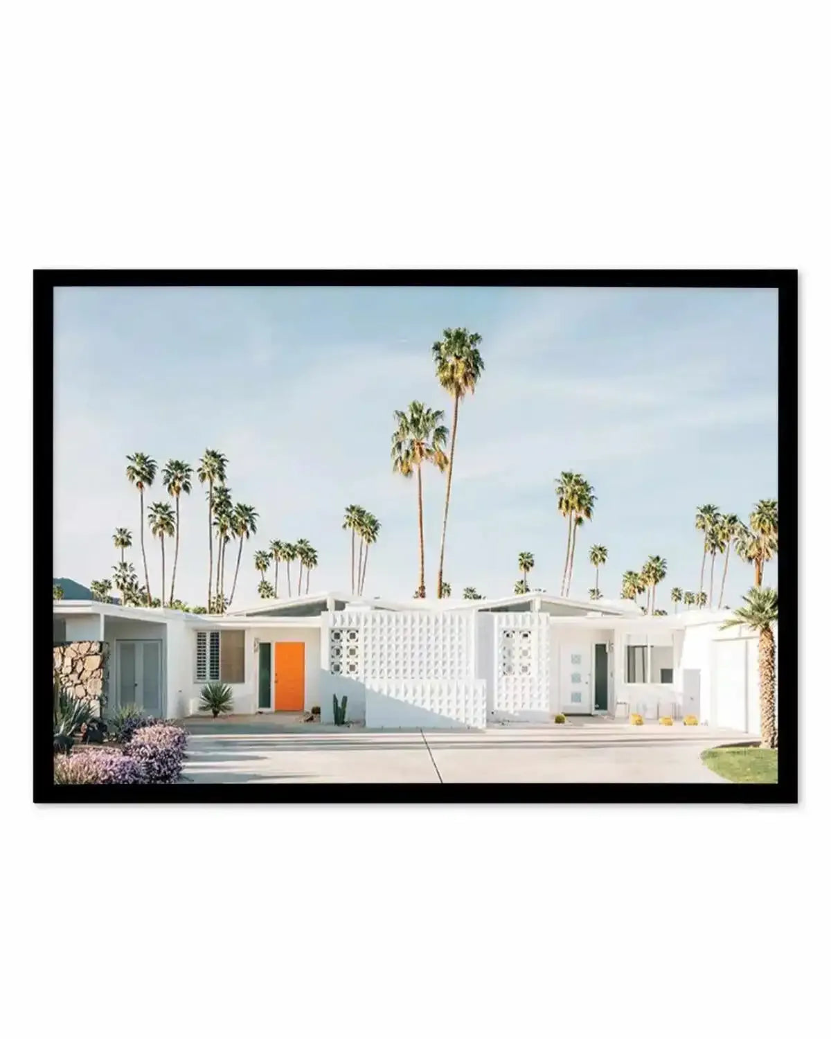 Palm Springs Dreaming Art Print from Olive et Oriel where you can shop wallpaper and artworks online