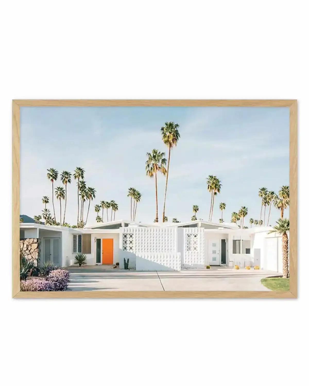 Palm Springs Dreaming Art Print from Olive et Oriel where you can shop wallpaper and artworks online