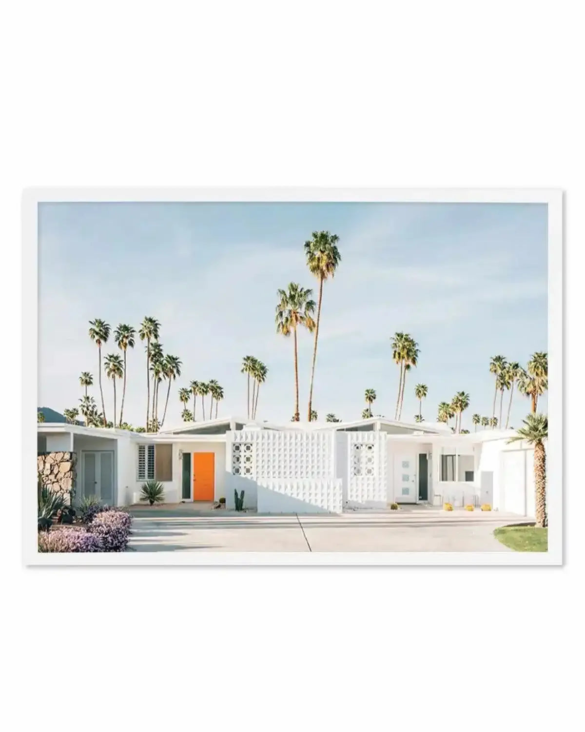 Palm Springs Dreaming Art Print from Olive et Oriel where you can shop wallpaper and artworks online