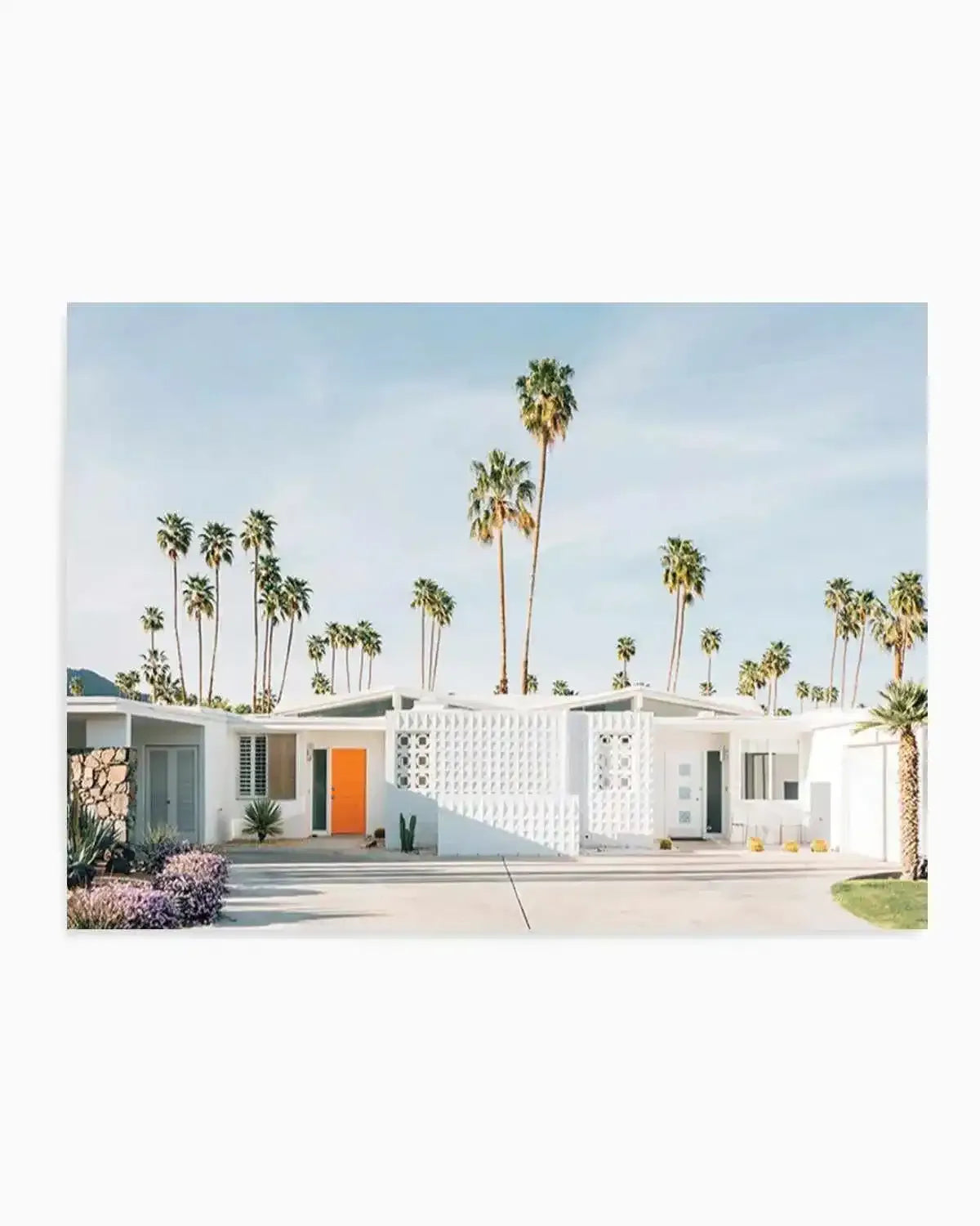 Palm Springs Dreaming Art Print from Olive et Oriel where you can shop wallpaper and artworks online