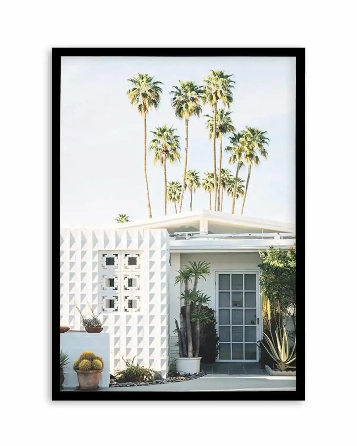 Palm Springs Dreaming II Art Print from Olive et Oriel where you can shop wallpaper and artworks online