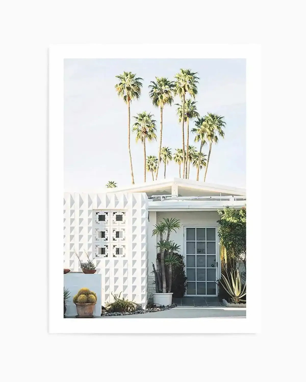 Palm Springs Dreaming II Art Print from Olive et Oriel where you can shop wallpaper and artworks online