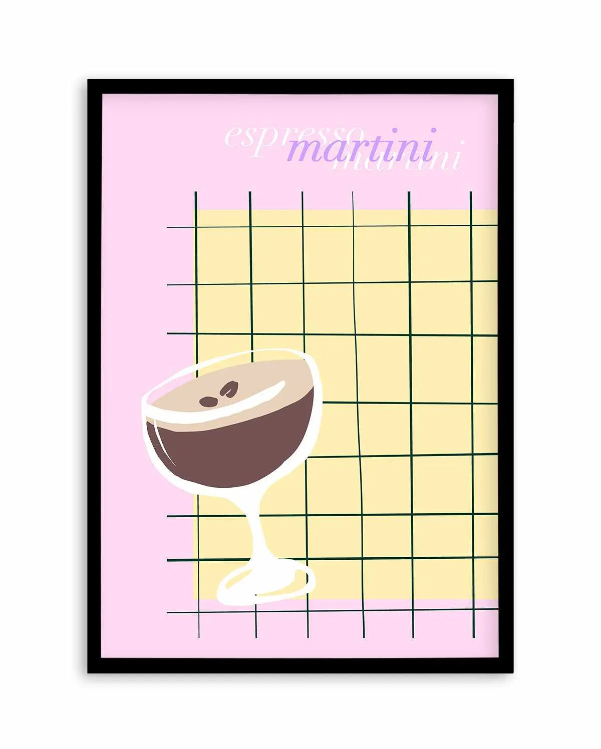 Palm Springs Espresso Art Print from Olive et Oriel where you can shop wallpaper and artworks online