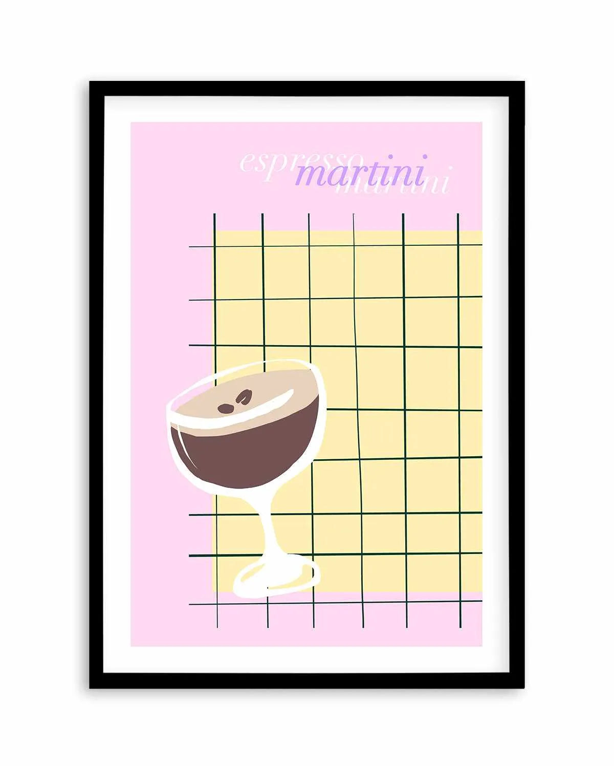 Palm Springs Espresso Art Print from Olive et Oriel where you can shop wallpaper and artworks online
