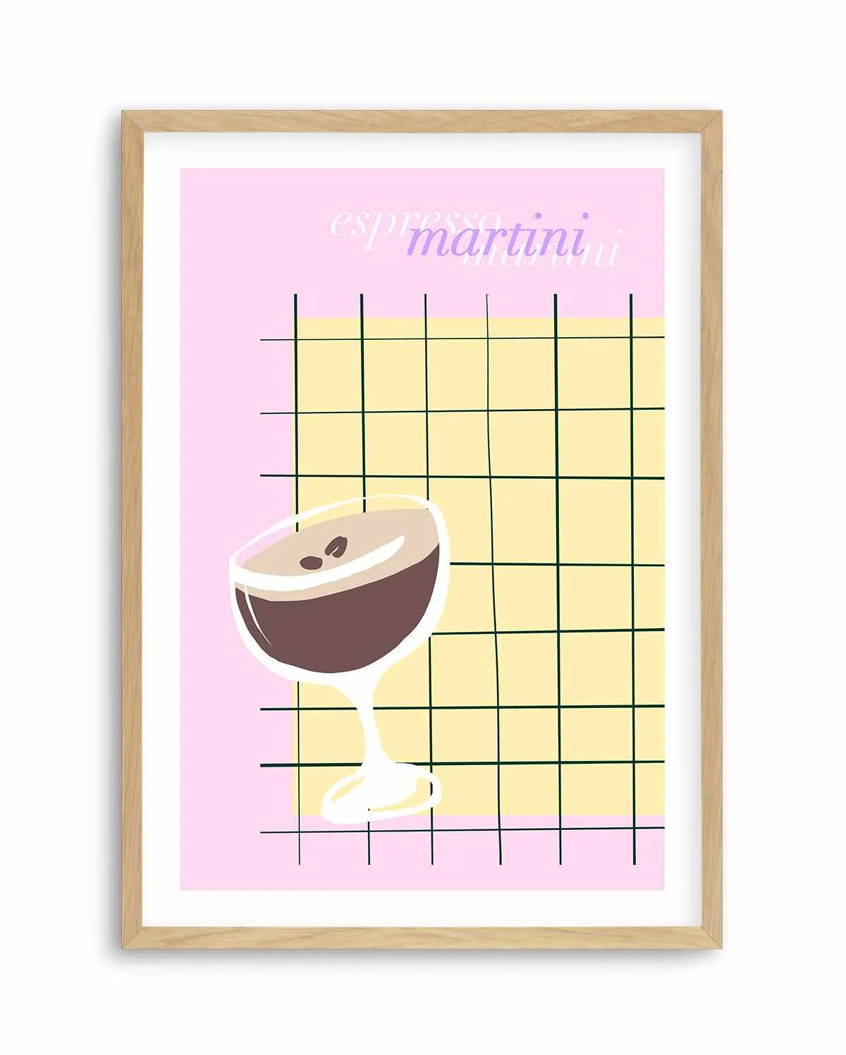 Palm Springs Espresso Art Print from Olive et Oriel where you can shop wallpaper and artworks online