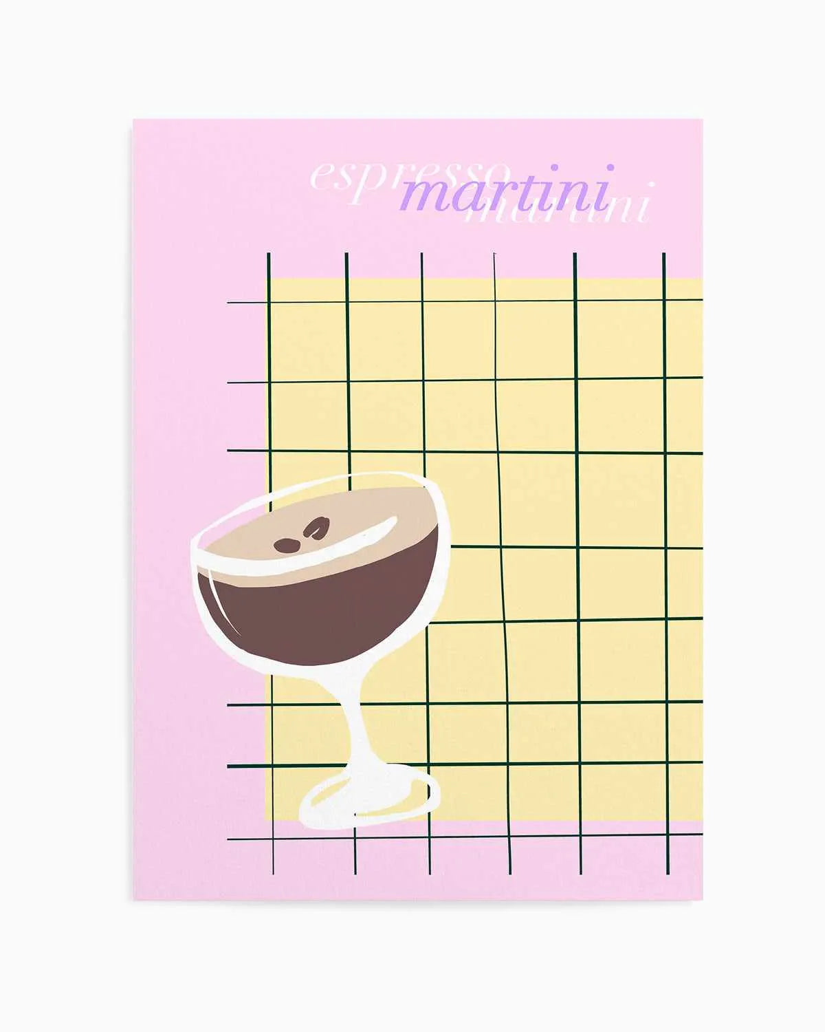 Palm Springs Espresso Art Print from Olive et Oriel where you can shop wallpaper and artworks online