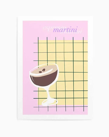 Palm Springs Espresso Art Print from Olive et Oriel where you can shop wallpaper and artworks online