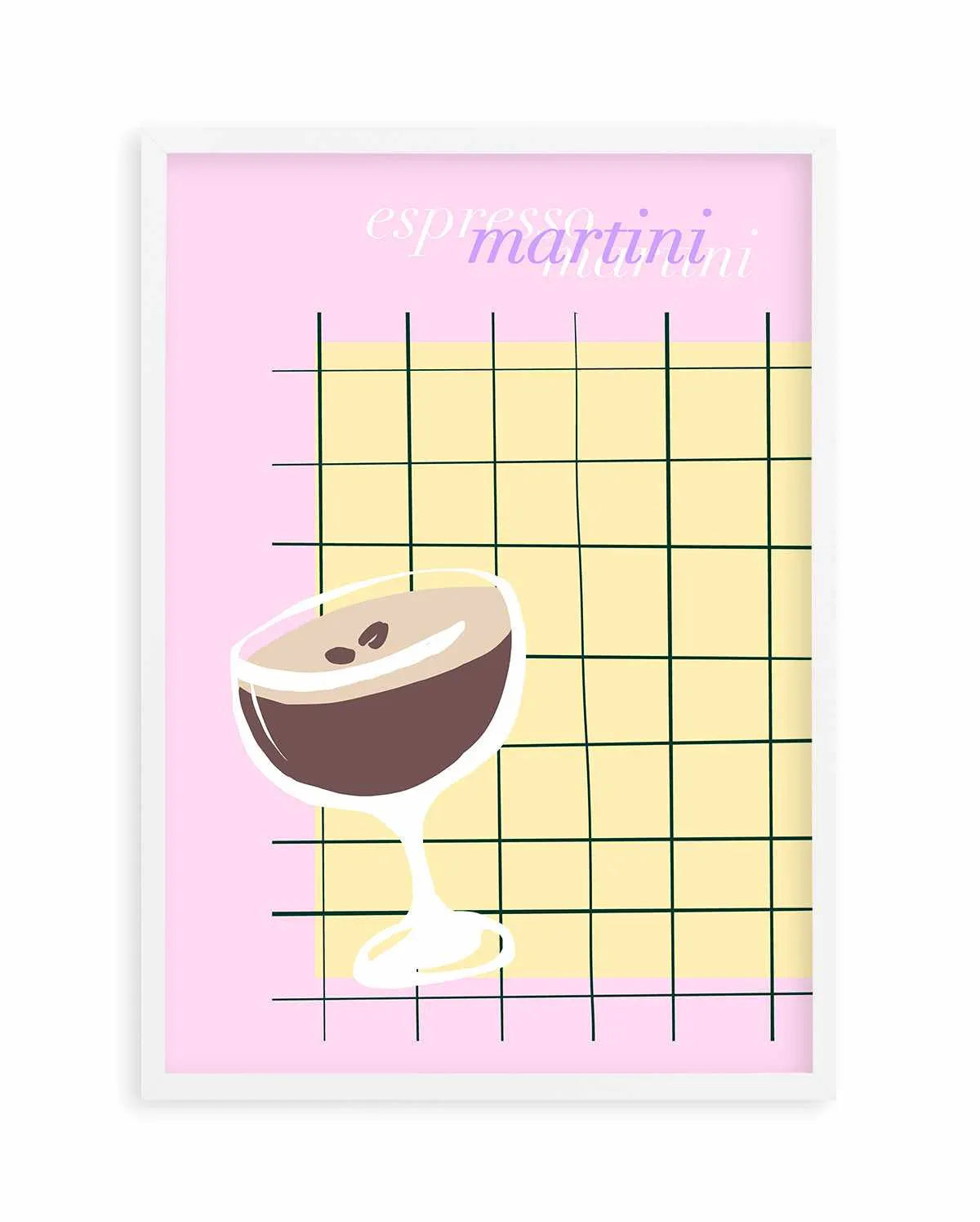 Palm Springs Espresso Art Print from Olive et Oriel where you can shop wallpaper and artworks online
