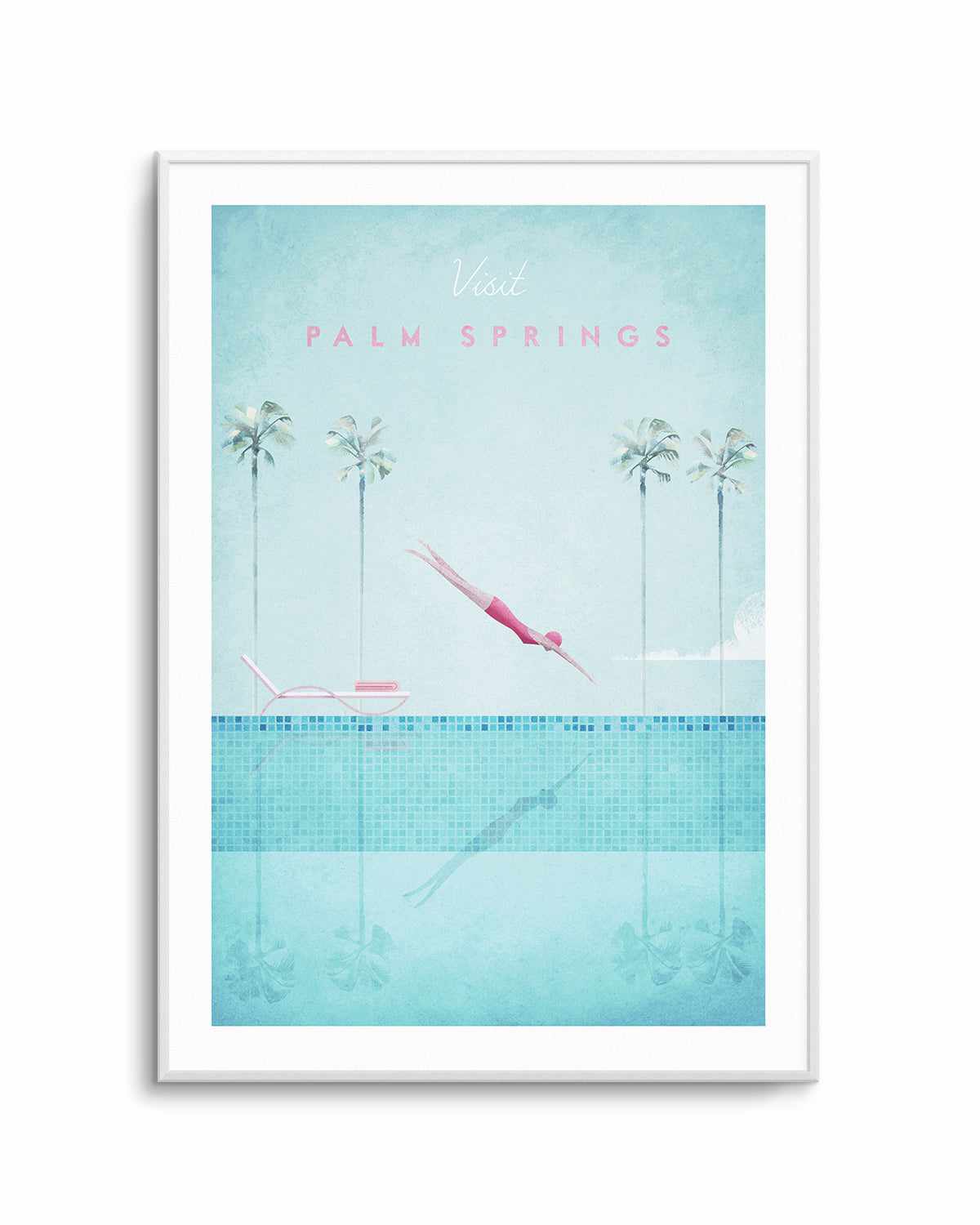 Palm Springs by Henry Rivers Art Print