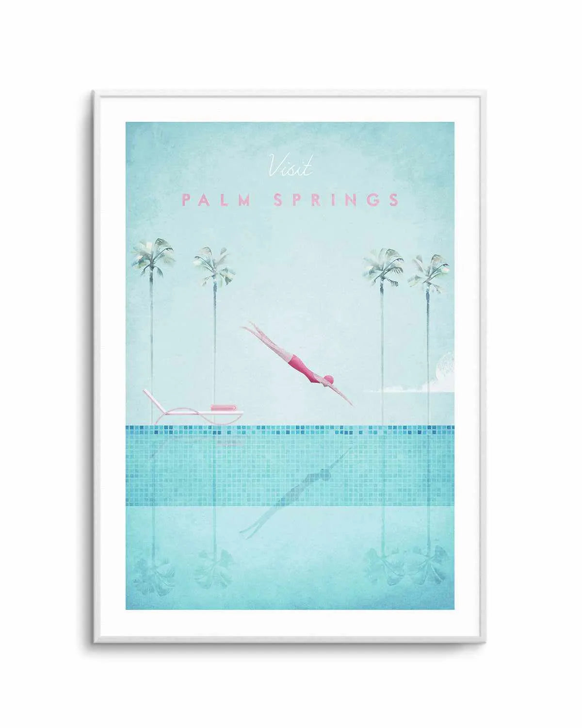Palm Springs by Henry Rivers Art Print from Olive et Oriel where you can shop wallpaper and artworks online