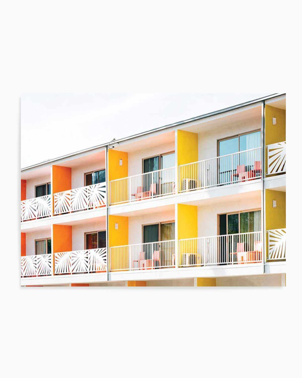 Palm Springs Hotel Art Print