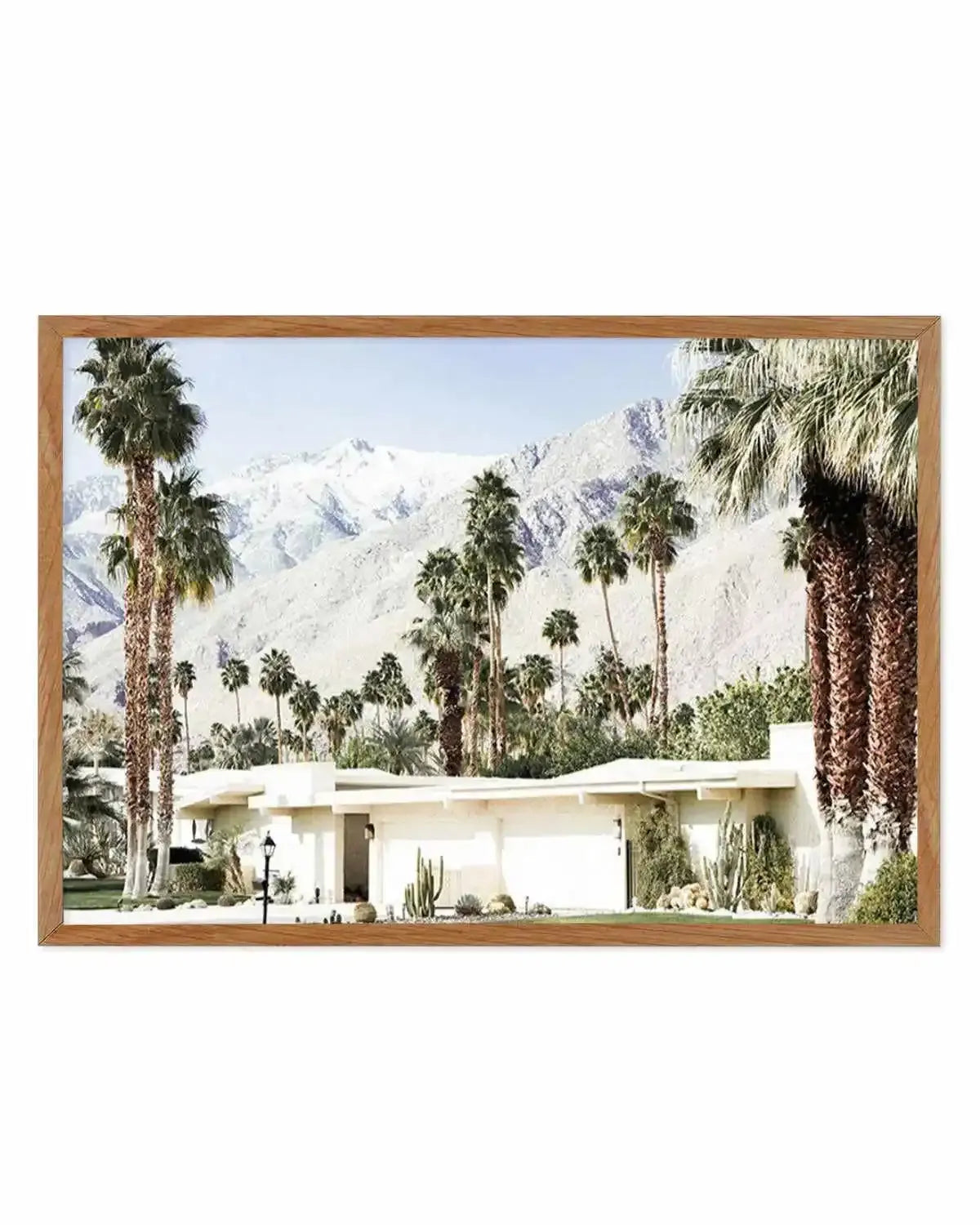 Palm Springs House Art Print from Olive et Oriel where you can shop wallpaper and artworks online