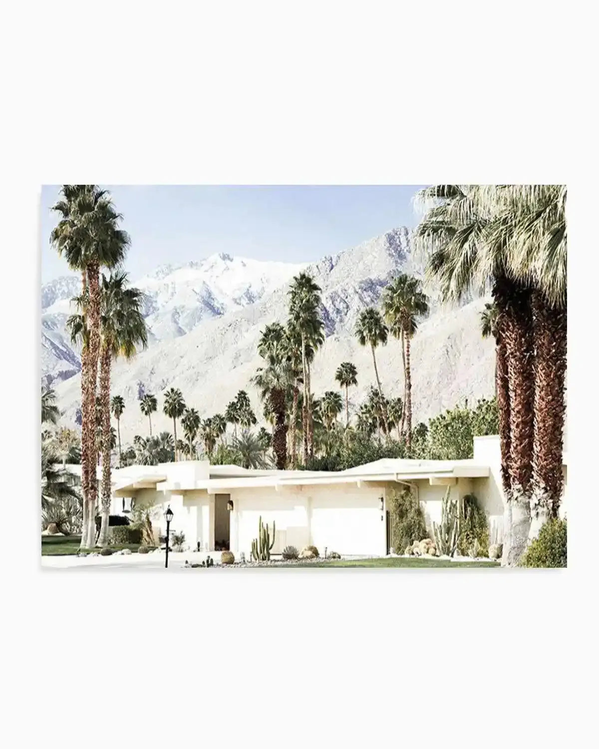 Palm Springs House Art Print from Olive et Oriel where you can shop wallpaper and artworks online
