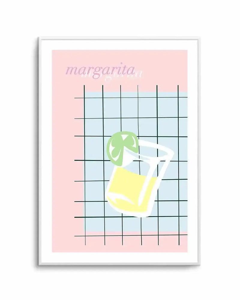 Palm Springs Margarita Art Print from Olive et Oriel where you can shop wallpaper and artworks online