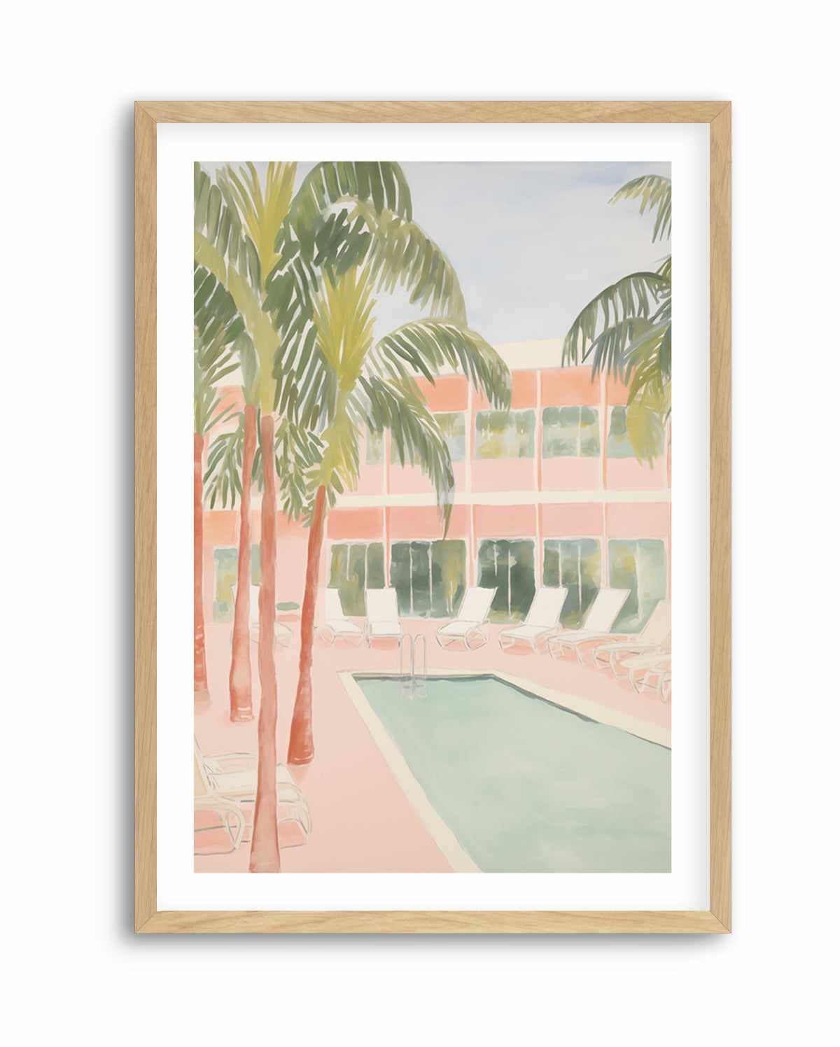 Palm Springs Motel | Art Print