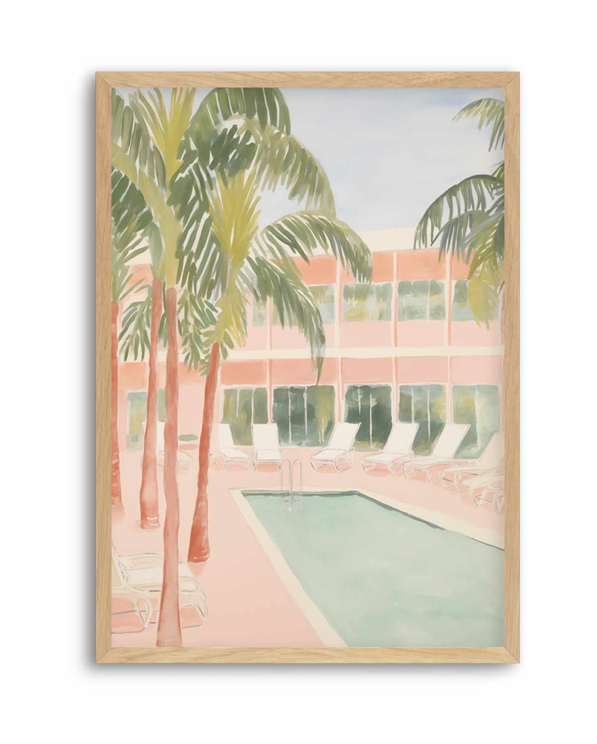 Palm Springs Motel | Art Print