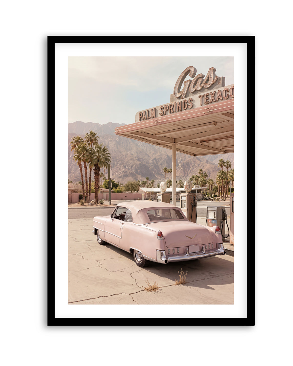 Palm Springs Pink Cadillac III | Art Print