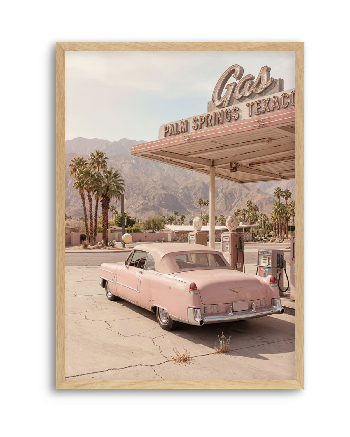 Palm Springs Pink Cadillac III | Art Print