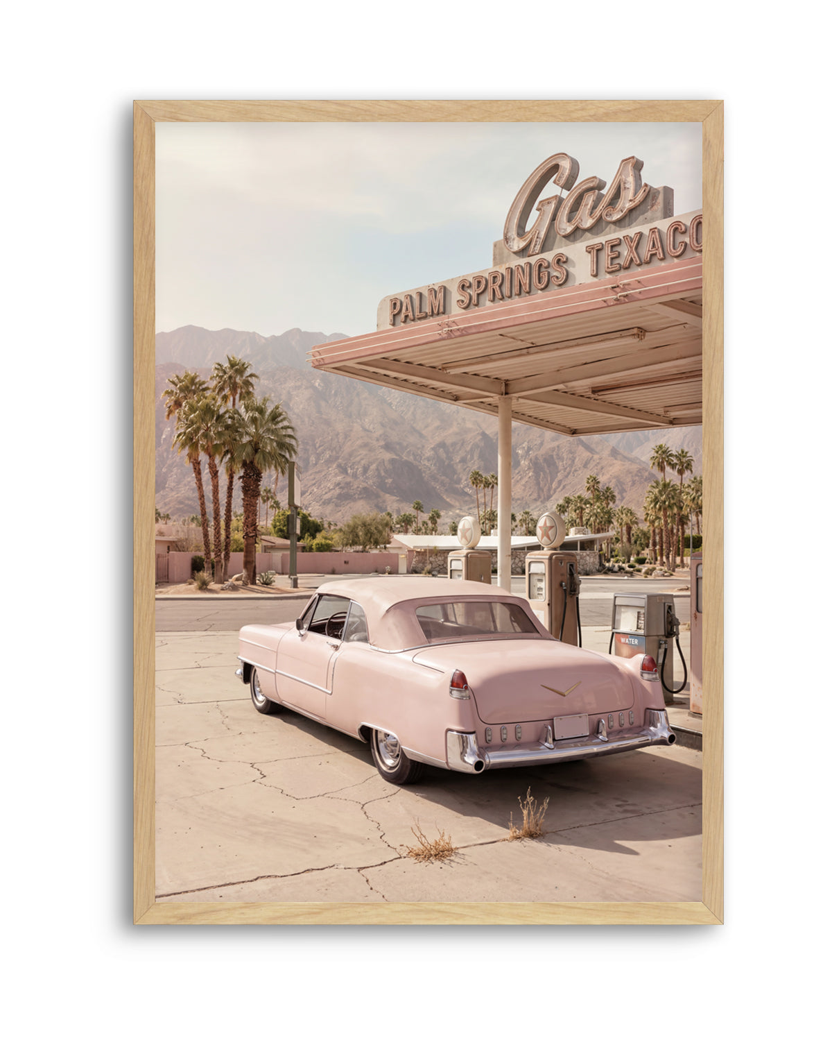 Palm Springs Pink Cadillac III | Art Print